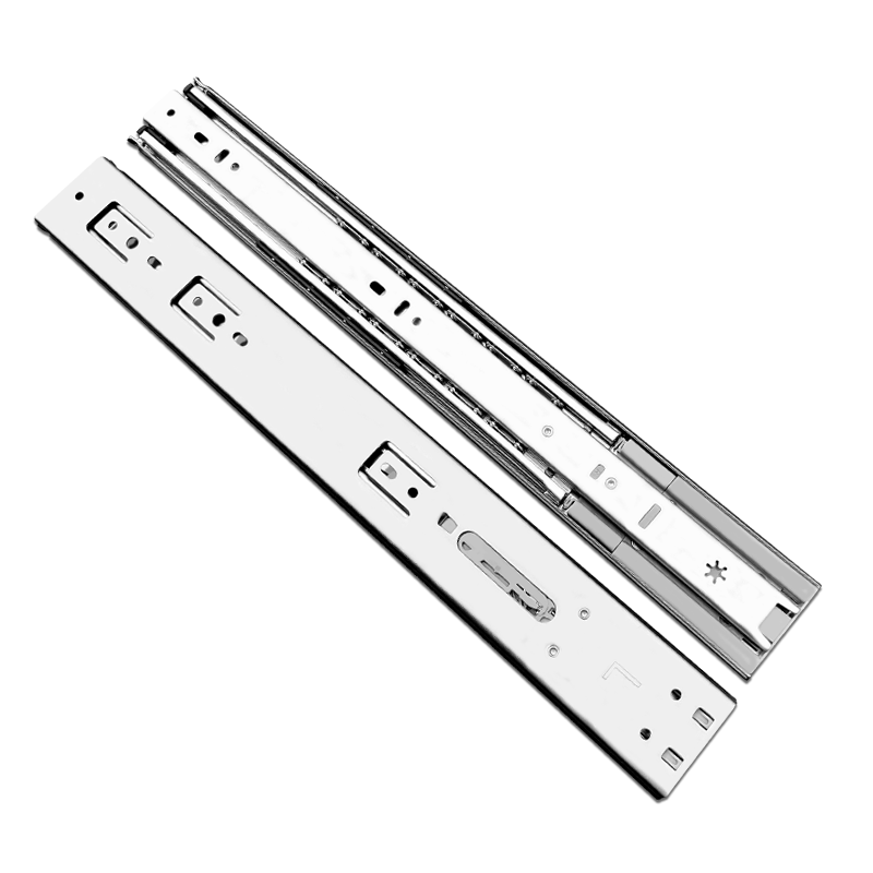 三节重型钢珠阻尼滑轨 E1551