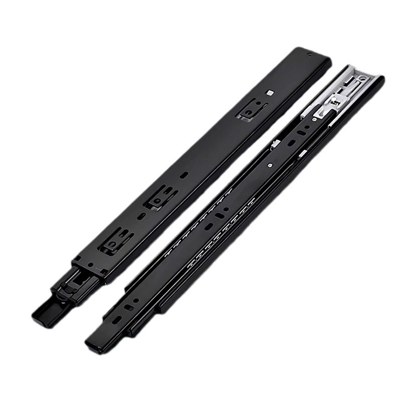 三节阻尼钢珠滑轨E1245